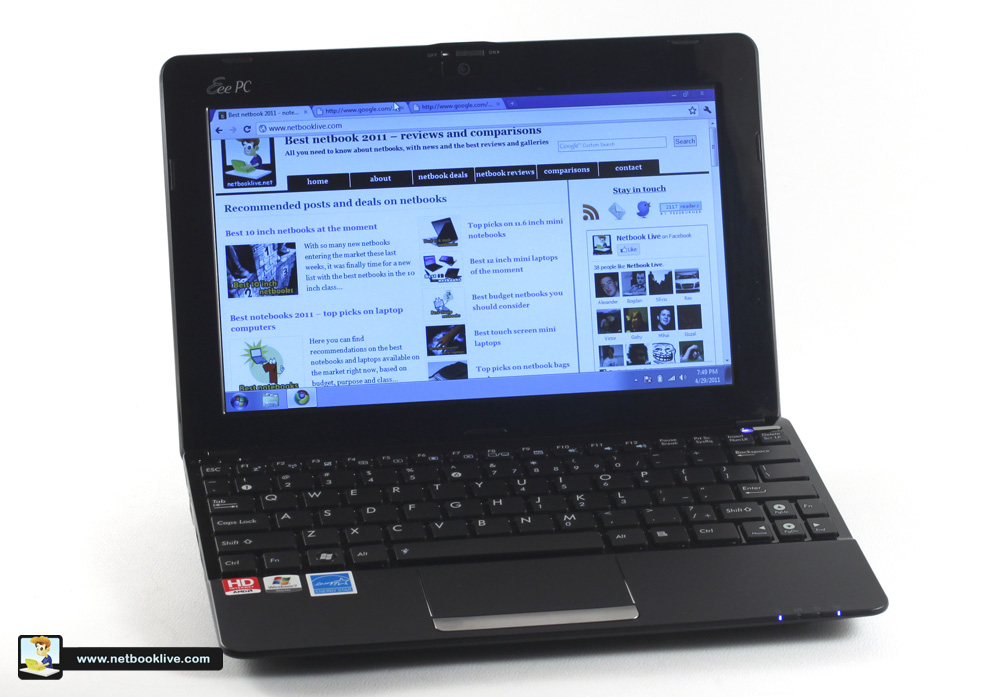 Rcensione dell'Asus Eee PC 1015b