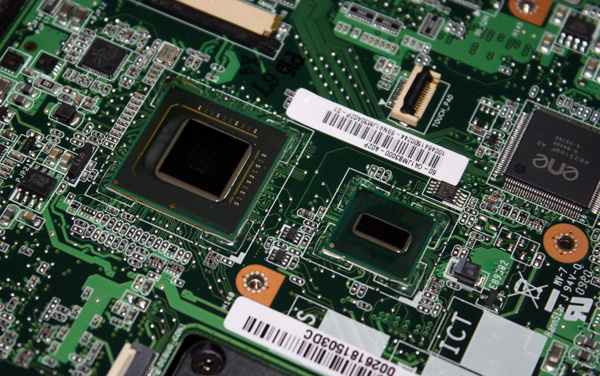 Processore e chipset dell'Asus Eee PC 1101ha