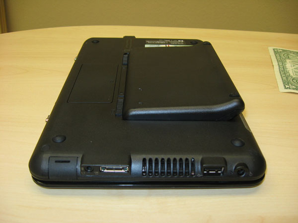 HP Mini 1000 con batteria estesa